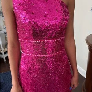 Hot Pink prom / formal dress